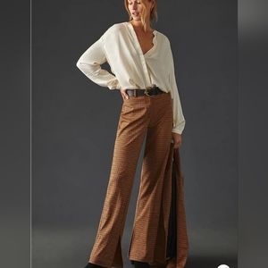 Essential Antwerp x Anthropologie Plaid Trouser